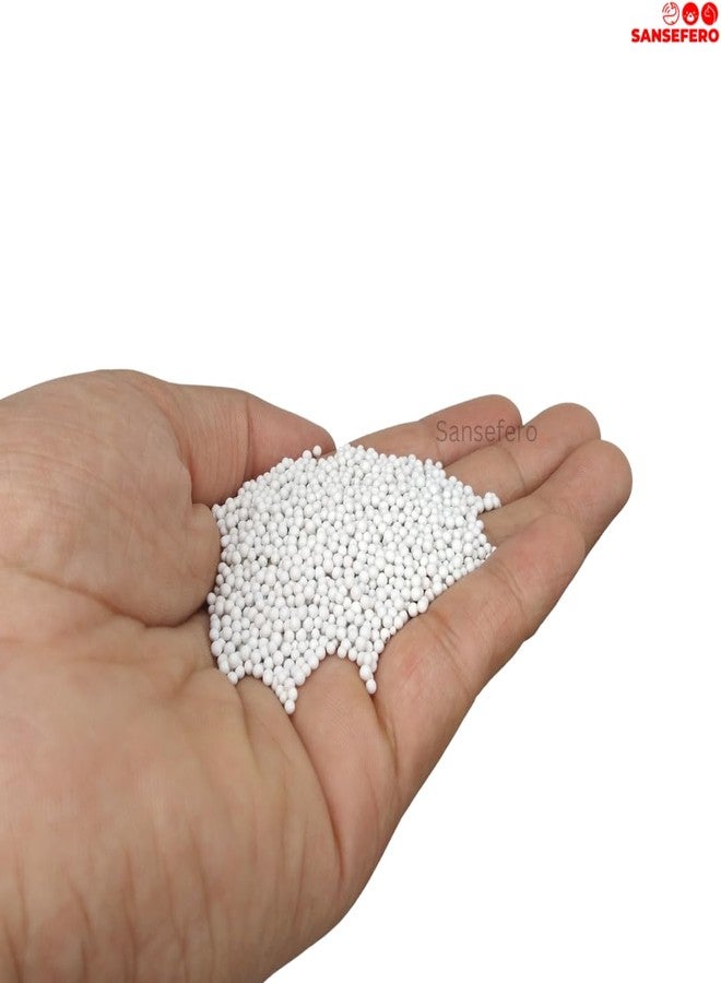 SANSEFERO Premier Plants Aquarium Nano Silvron White Soil For Marine Aquarium Salt Water Tank Granules(2.5 Kg) - Image 3